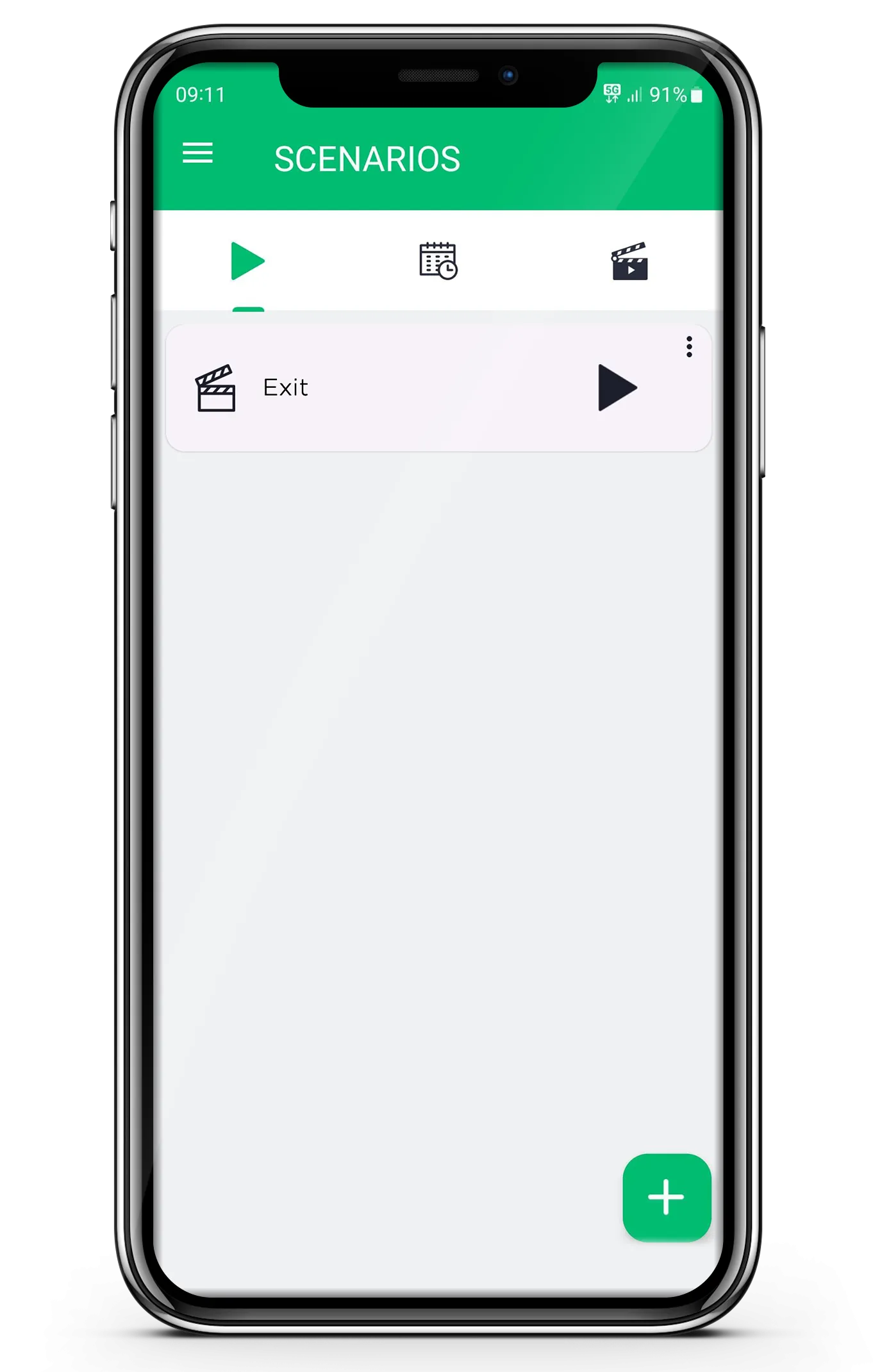 comelit app scenarios